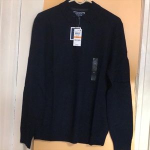 Club Room Men’s Navy Sweater Sz S NWT